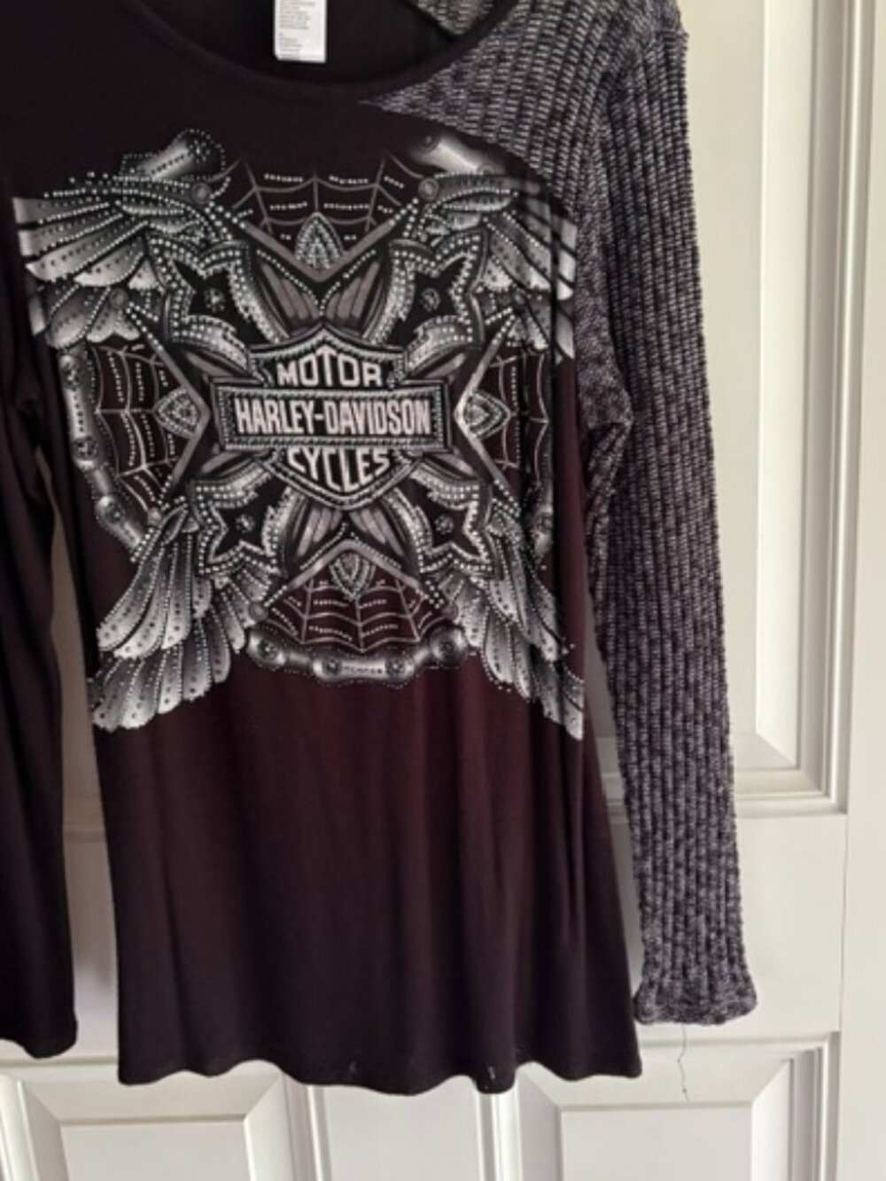 HARLEY DAVIDSON LADIES LONG SLEEVE TOP